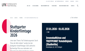 Stuttgarter Kinderfilmtage 2026